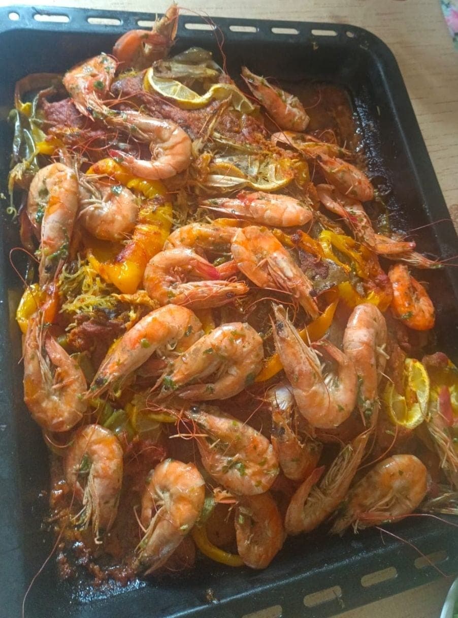 Crevettes grillées