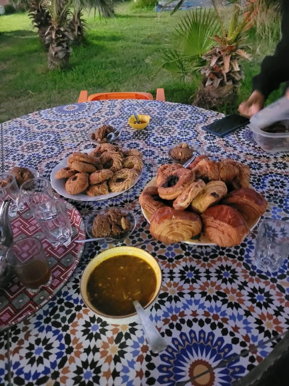 Petit-déjeuner marocain
